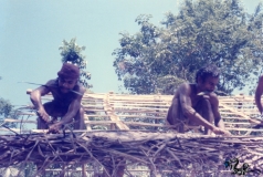 Jungle river base of operations under construction