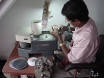 Modern gem cutting polishing