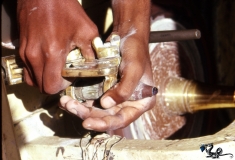 Archaic 2 wheel jampeg gem cutting and polishing method