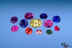Multi-colored Sapphires