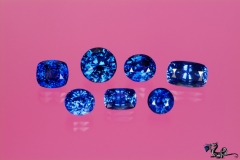 Blue Sapphire heated