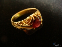Hand carved reproduction of local antique