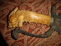 68-Antique-ceremonial-sword-Sinhala-lion-in-ivory.